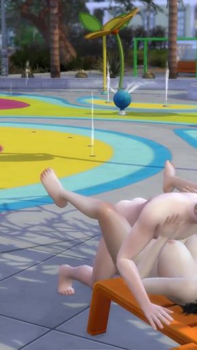 Unforgettable moment from &quot;The sims public sex cum inside&quot;