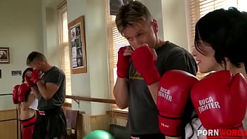 Petite teen Sandra Luberc takes his dick up her tight asshole GP1046