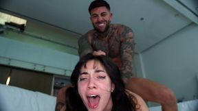 hard fucking of this cute argentinian with light eyes