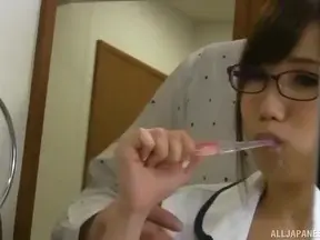 Hot Hamaguchi Ena Loves Doggy Style After Floor Tit Job Mastery