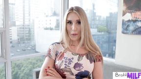 Sarah Taylor's steamy session with a big dick