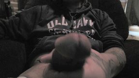 HOLDING MYSELF BACK FROM OVERFLOW OF CUM