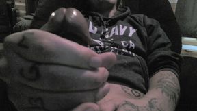 HOLDING MYSELF BACK FROM OVERFLOW OF CUM