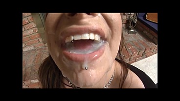 Charlie Lexington is a great cum swallower