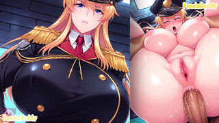 リディア・バイスヴェンガー(巨乳軍人支配催眠「私の任務は貴方にご奉仕する事です 色んな穴をご自由にお Anime porn by Pandadaddy