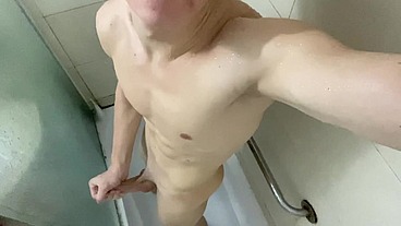 I'm taking a shower!