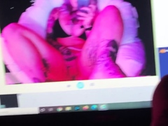 Sexy hottie Anetta Keys enjoys a solo toy masturbation