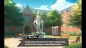 Femboy Futa House Futanari Hentai Game Ep.1 the Cute Goth Girl Is Hiding a Small Cock Under Her Skirt!