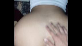 Big cock fucks my ass really hard doggy style. I love anal sex.