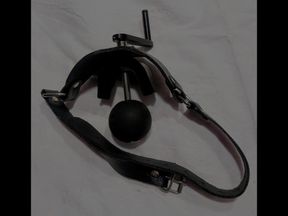 Slave Filo and the adjustable ball gag