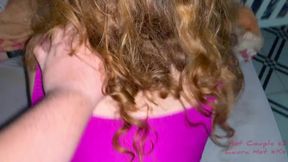 Redhead Neighbor Asks for Cock and Gets Milk