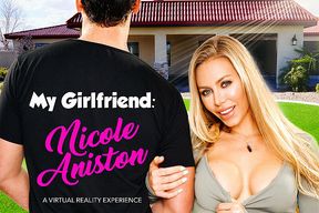 Nicole Aniston fucking in the bed with her tits vr porn