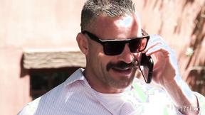 ”Keira Croft rides Charles Dera's dick like a pony”