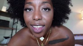 The Most Emotional and Horny Bitch - My Ebony Stepsister! POV