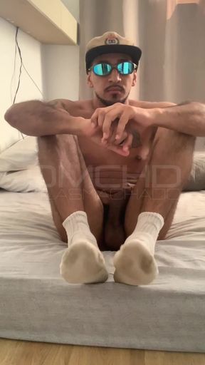 Come smell my foot.
