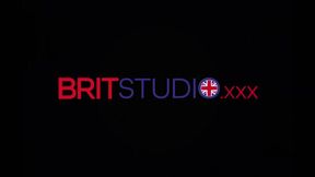 British red-haired Victoria Greene gives a mind-blowing blowjob