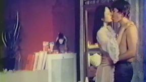 Majestic brunette babe receives cunnilingus and gives head