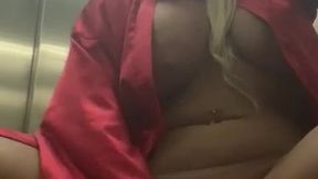 elevator sexy play