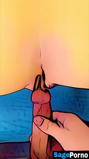 Hit wife&#039;s pussy 4 times and tore ass