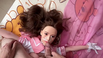Ultimate Doll Experience- Ass play, Foot fuck &amp_ Titjob ending with a Huge Facial (preview)