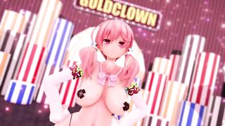 Mmd R18 all XXX Adorable women with Candy Clint Licking her Clint