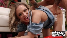 Sex-Crazed Beauty Lana Analise Hooks Up With Nade Nasty!