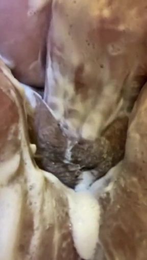 Bbwbootyful - fun request shaking my big thighs soapy bath play