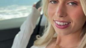 Hot Malibu Beach Date with Blonde Jill Kassidy