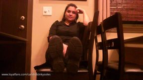 CLUB WAITRESS DEADLY STINKY FEET AFTERWORK INTERVIEW