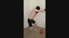 Underwear Workout - Boxing Speed - Athletic Young Male