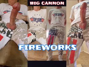 Big Cock Big Cumshot Big Cannon Fireworks