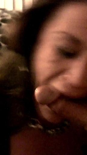 Whore Moan gets a spit roast and gulps down a huge load of cum   Clip 3