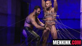 ”Bald Leo Forte surrenders to Wilfried Knight bare ass pumping”