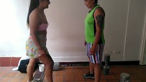 Spanish gym instructor gets fucked by big-ass student