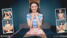 Alisa Horakova Is A Good Chick With Gorgeous Titties - SuckMeVR