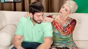 Cock play smut with incomparable Lin Boyde from 60plusmilfs