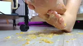 Messy feet and soles