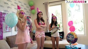 Hot milfs fuck themselves with dildos after vibrators on their clits