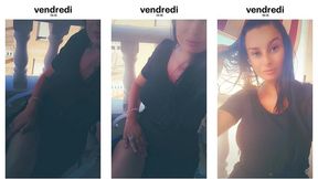 je sors de la douche