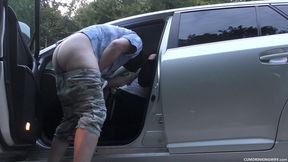 Parking Lot Creampie Gangbang