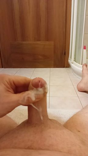 Cumshot before bed