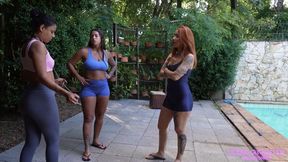 RAQUEL and NIKA - Now you'll be our mat! (HD)