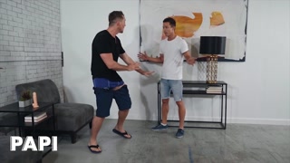 Papi - Hot And Horny Pierce Paris Fucks Handsome Nic Sahara Tight Fit Ass