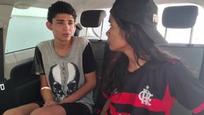 Os Irmos Jogando Futebol Acabou Numa Foda No Carro