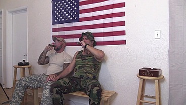 Jason Collins Military Blowjob/Rimming/Cigars with Jim Love!