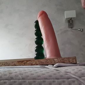 Using dildo