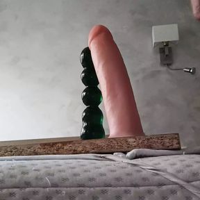 Using dildo