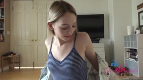 Lily Comes Over and Seems a Little Shy, but You Open Her Right up