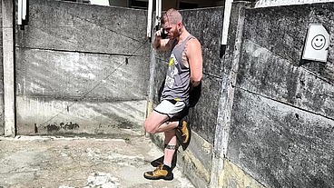 ops rasgou minha calça e meu personal rasgou meu cu