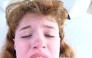 Renaissance girl enjoys a black dick at casting